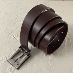 Dajer Men's Brown Leather Belt Sz 42